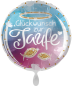 Preview: Folienballon - Glückwunsch zur Taufe - ø 43cm